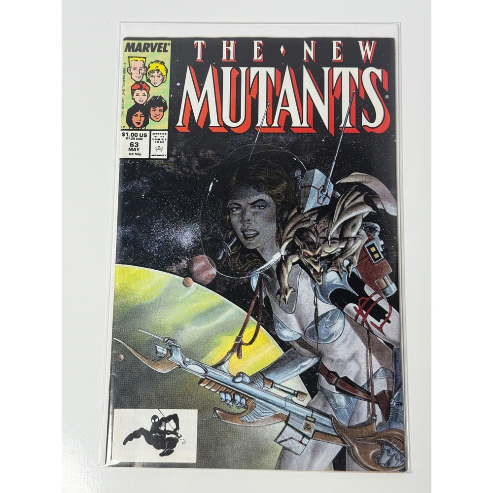 The New Mutants 63 Marvel Comics 1988 Magik Cannonball Bret Blevins Cover Art